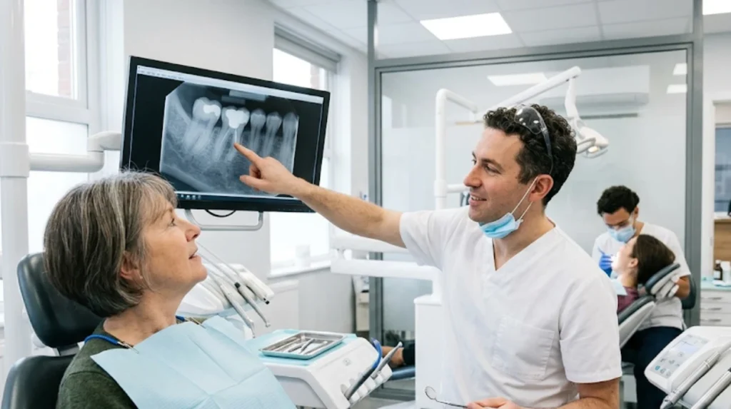 What treatments are covered under free NHS dental care?