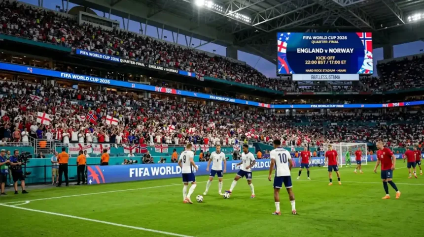 England v Norway kick off time, date and venue for World Cup quarter-final