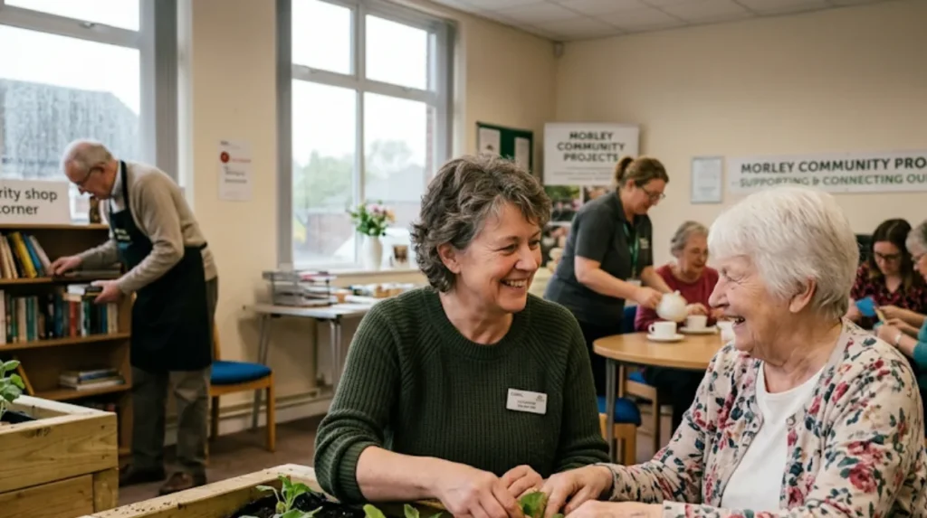 How does volunteering support Morley long term?