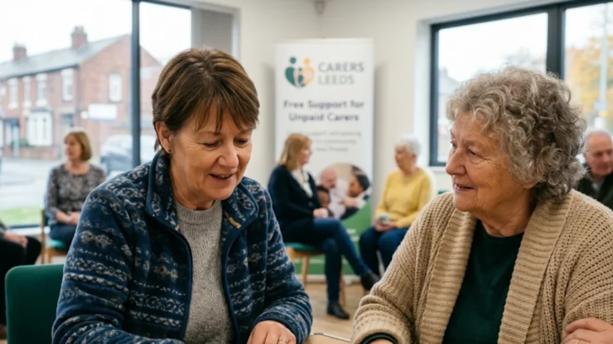 How to access carer support near Pudsey for free