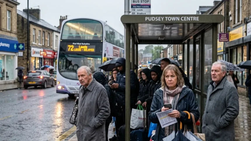 How to complain about bus delays in Pudsey
