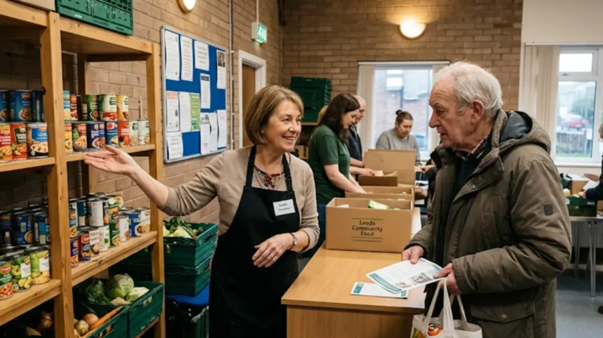 How to find a food bank open near Horsforth now