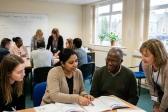 How to find free English classes near Horsforth