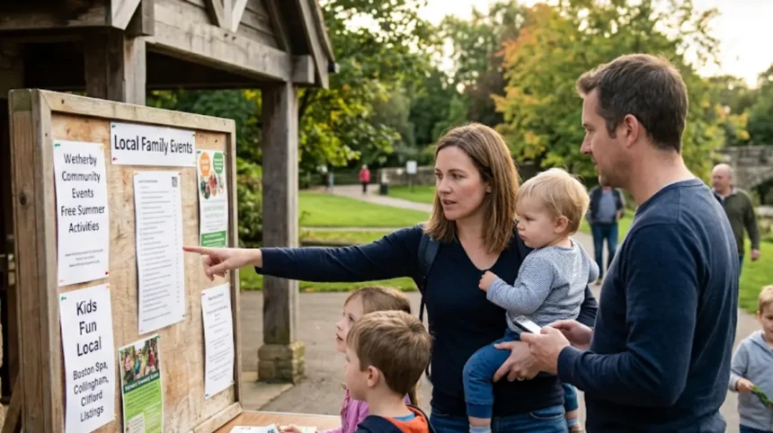 How to find free kids activities near Wetherby this week