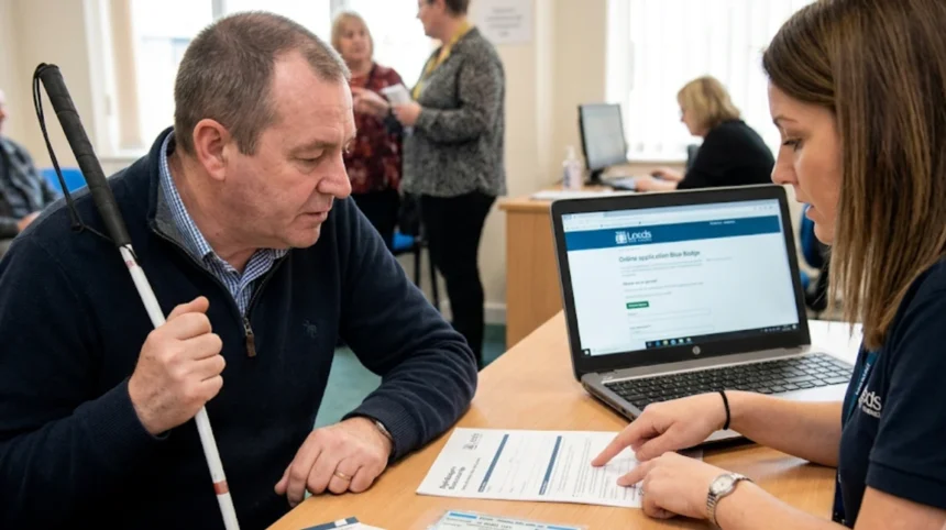How to get a Blue Badge parking permit in Horsforth