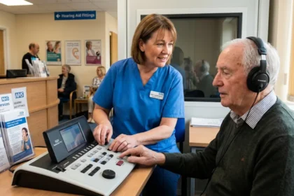 How to get a hearing test on the NHS near Pudsey