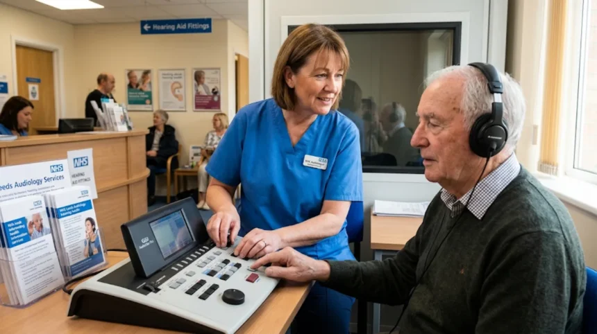How to get a hearing test on the NHS near Pudsey