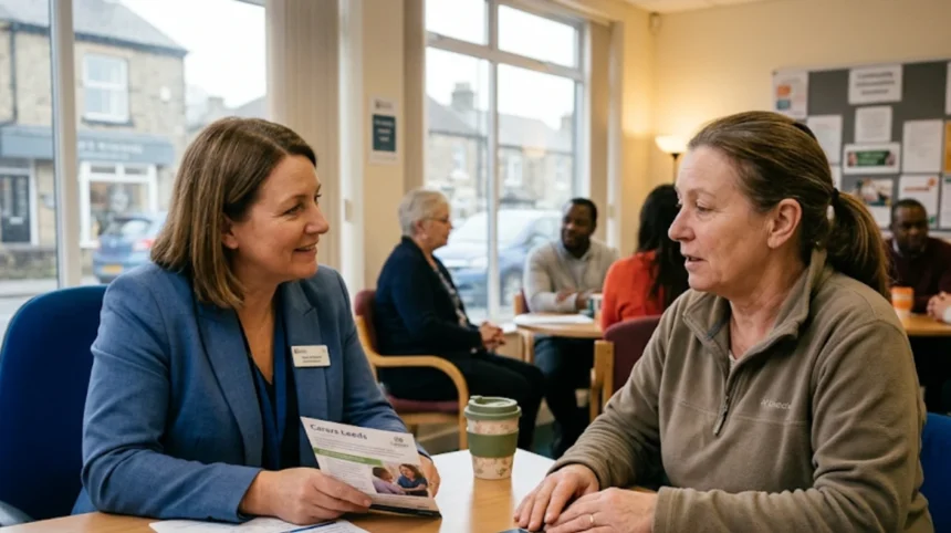 How to get free carer support near Otley