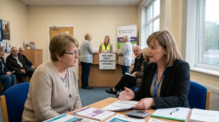 How to get free debt advice near Yeadon this week