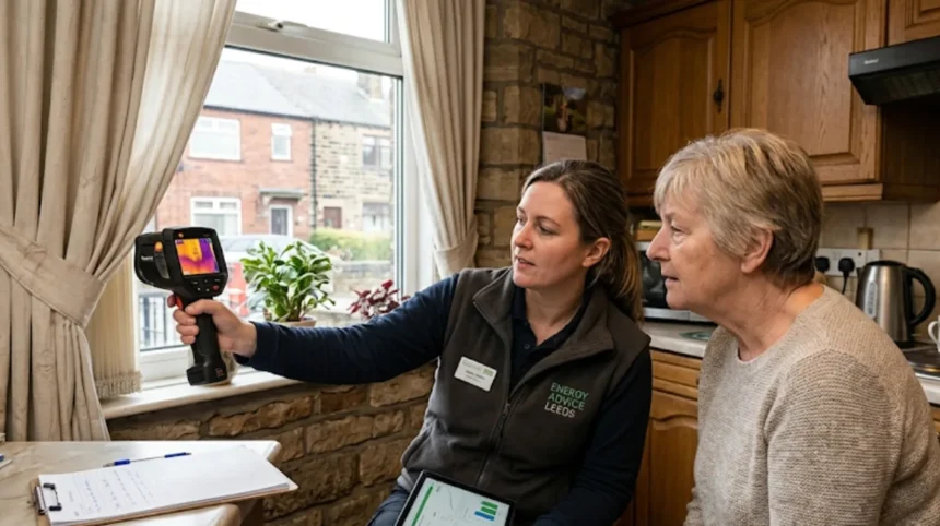 How to get free energy advice for your home in Pudsey