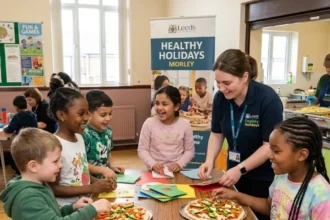How to get free holiday activities for kids in Morley