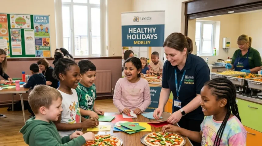 How to get free holiday activities for kids in Morley