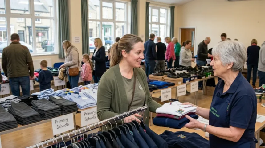 How to get free school uniform help near Wetherby