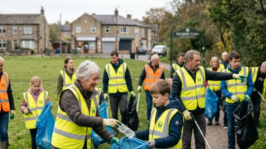 How to join a litter pick or volunteer group in Yeadon