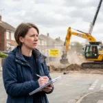 How to report a noisy construction site in Garforth