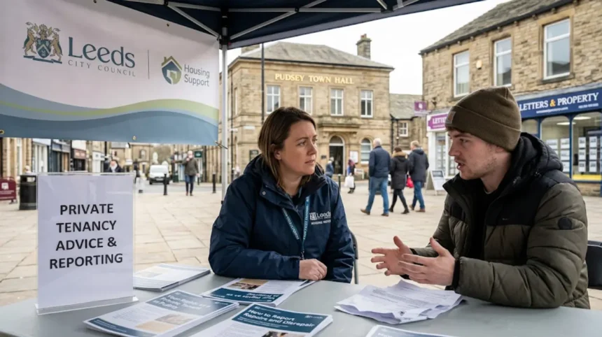 How to report a problem landlord in Pudsey now
