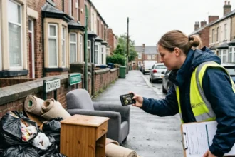 How to report fly-tipping on Horsforth streets