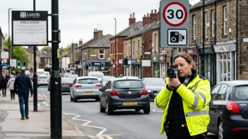How to report speeding on Guiseley main roads