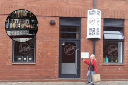 Latitude Wine Bar Smashed by Thief Stealing Empty Bottle Leeds 2026