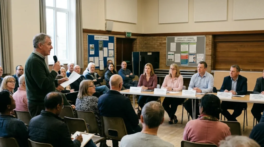 What are Yeadon community meetings?