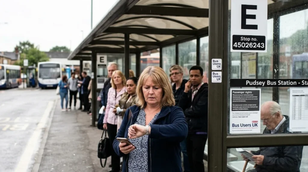 What are my rights if the bus never arrives or leaves early?