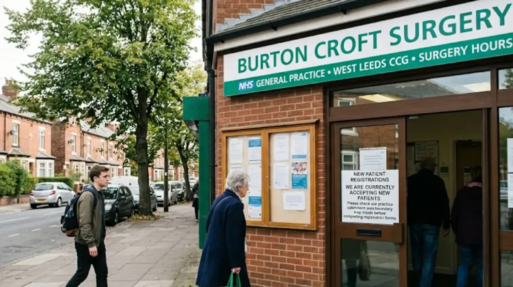 What counts as a GP accepting new patients in Headingley?