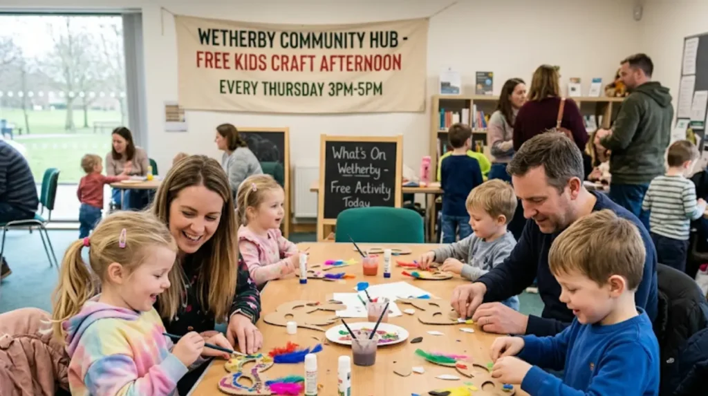 What counts as a free kids activity near Wetherby?