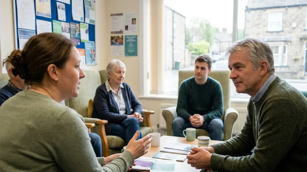 What counts as free counselling near Otley?