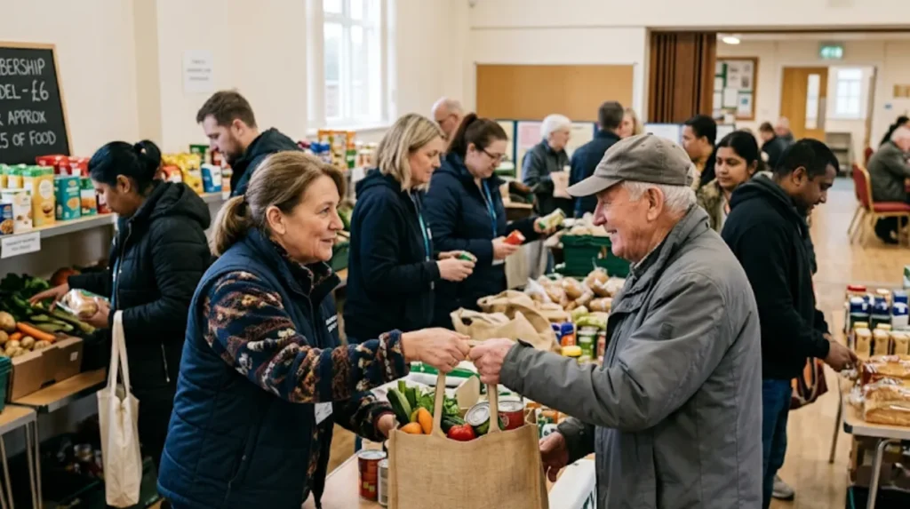 What food assistance options are available in Horsforth now?