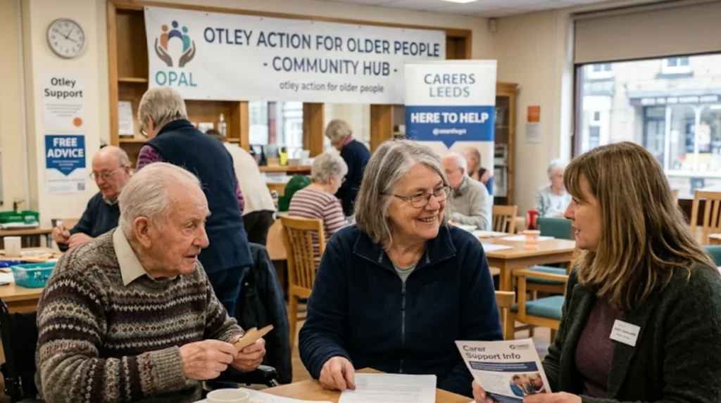 What free carer support is available near Otley?