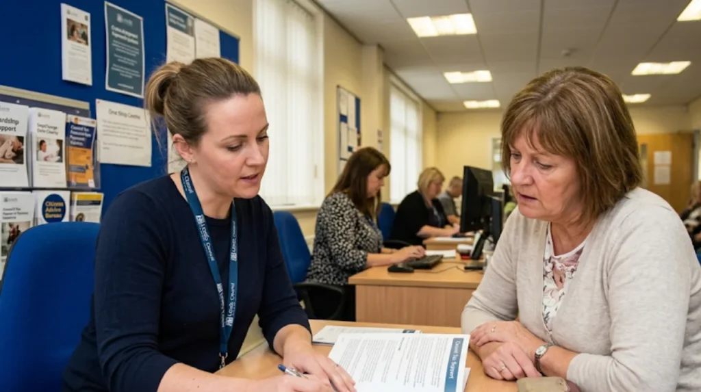 What help is available if I cannot pay my council tax in Horsforth?