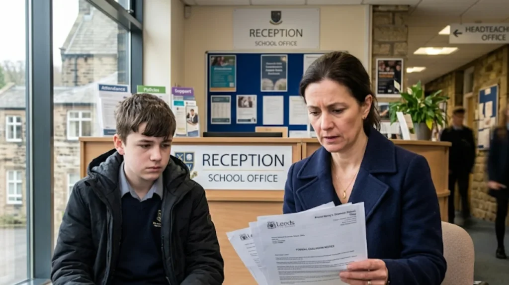 What is a school exclusion decision?