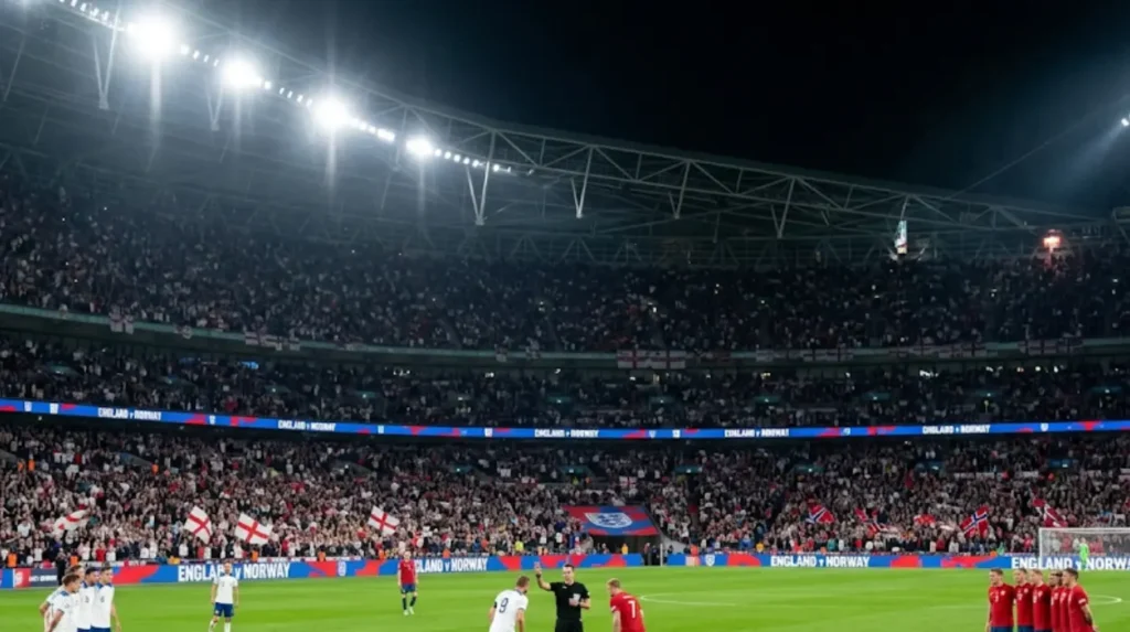 What is the England v Norway kick off time?