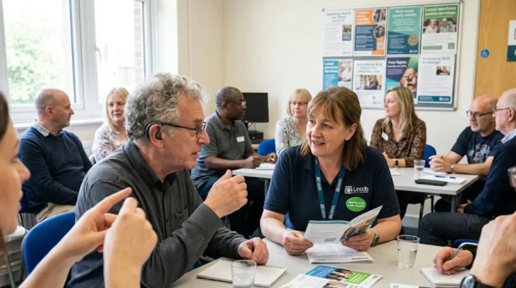 What support is available for hearing loss in Leeds?