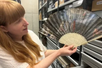 350-Year-Old Trojan War Fan Conserved in Leeds Archive 2026