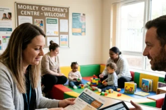 How to find free childminding support near Morley