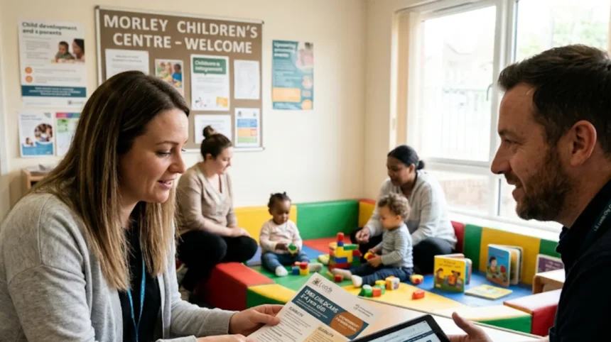 How to find free childminding support near Morley