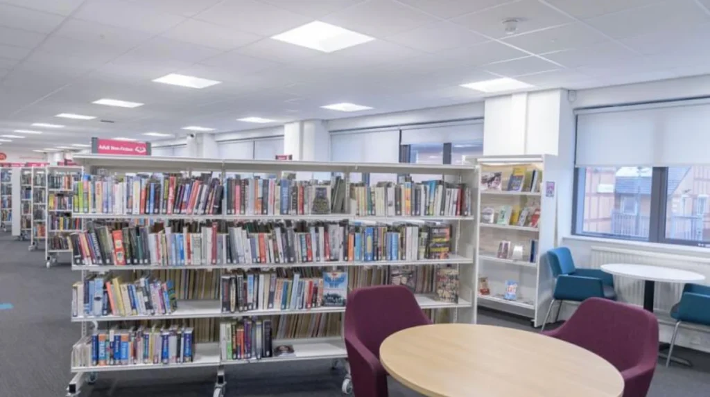 Is Garforth Library the best place for reading and quiet work