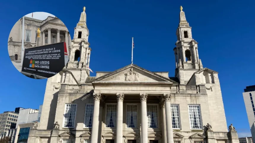 Microsoft Stourton Data Centre Campaign Escalates in Leeds 2026