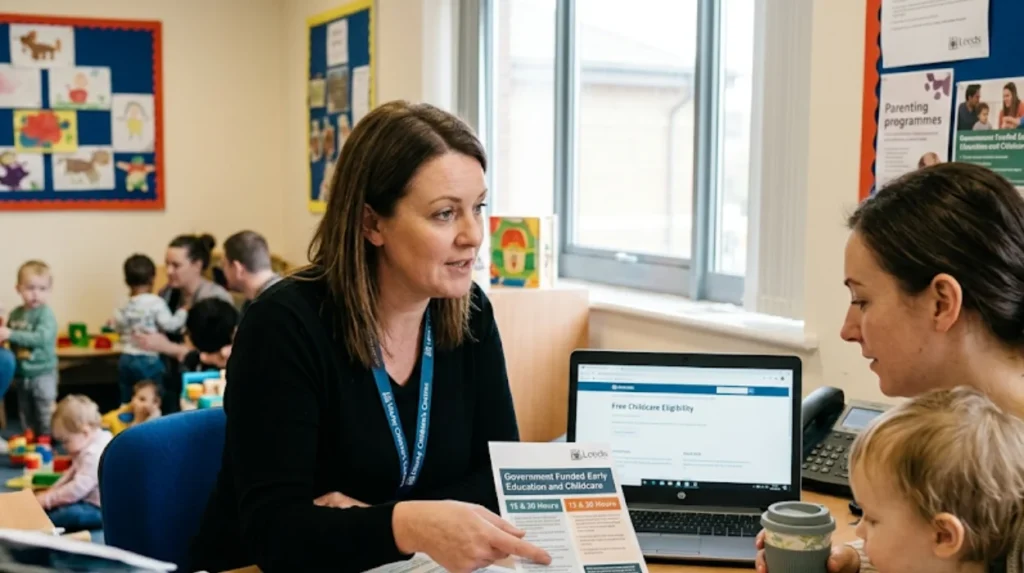 What free childminding support is available near Morley?