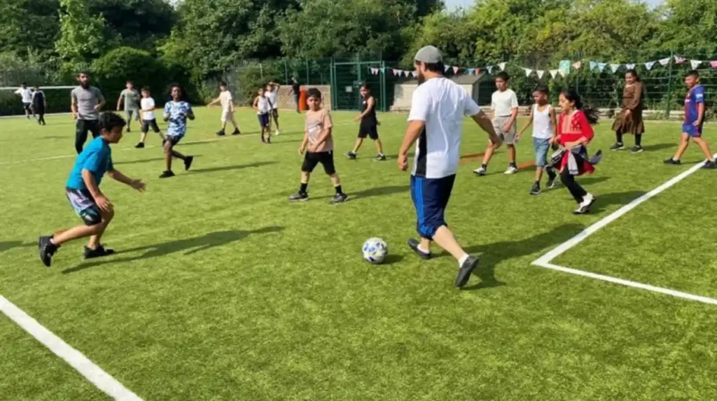 What free sports clubs are available for children near Guiseley