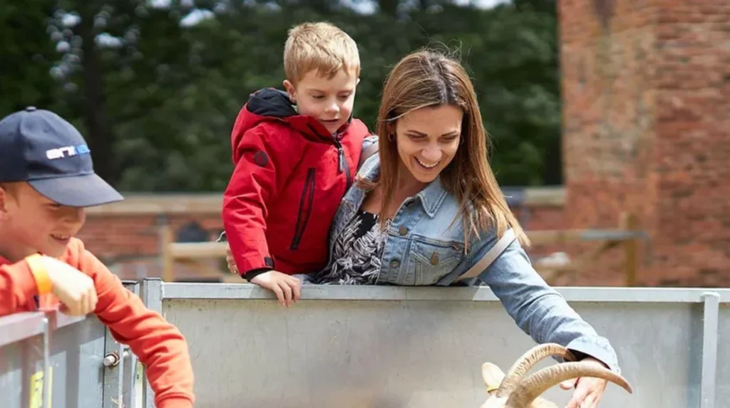 Where can children experience wildlife near Garforth
