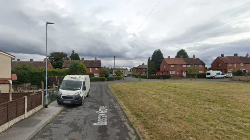 Car Fire on Denshaw Grove Street in Morley, Leeds 2026
