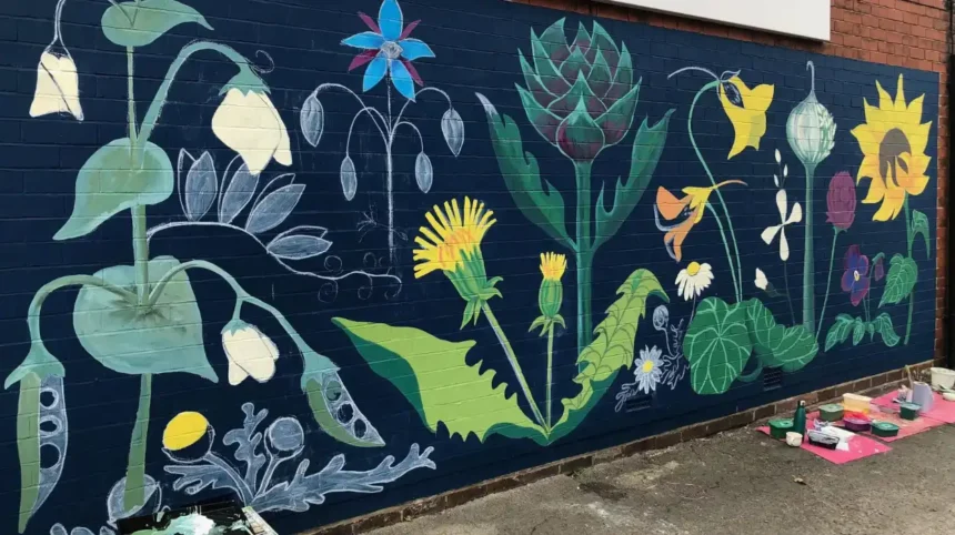 Garforth Street Art, Murals and Creative Spaces, Leeds
