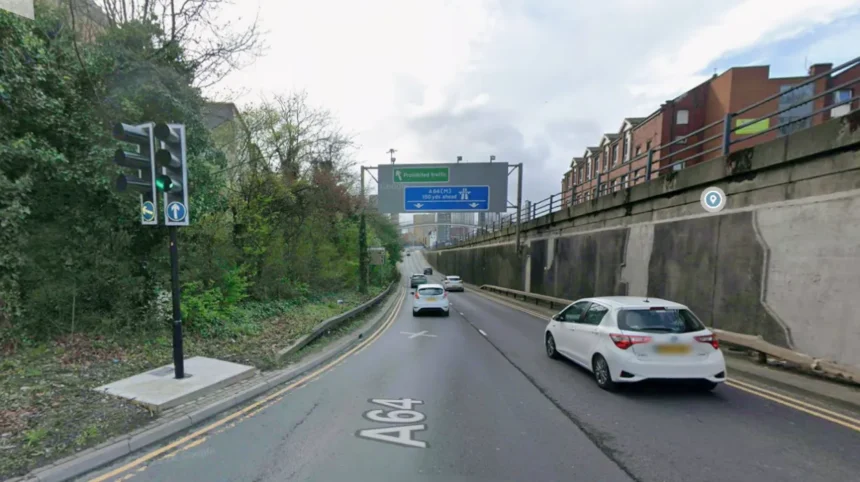 Girl Rushed to Hospital After Falling From A64 Bridge Leeds 2026