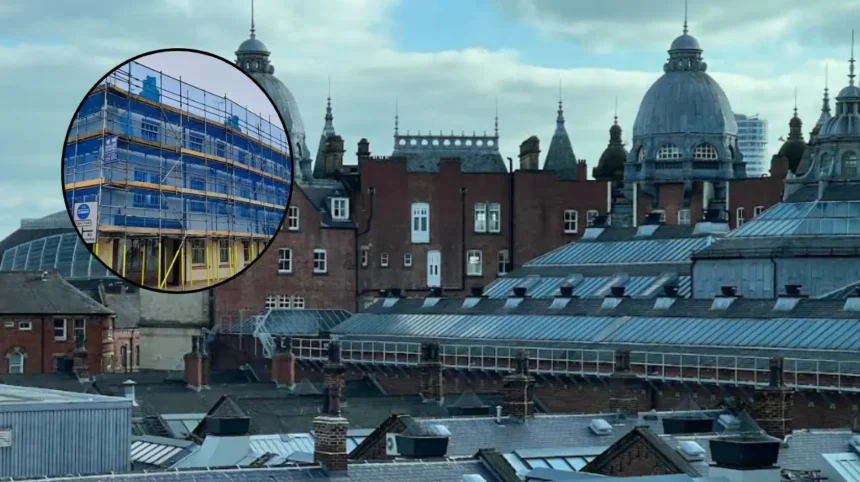 Historic Old Red Lion Pub Repairs Underway in Leeds 2026