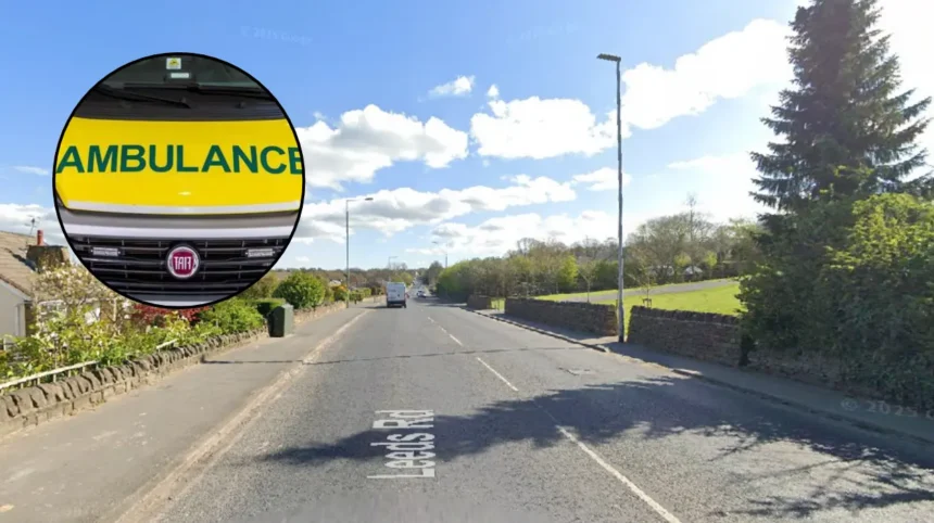 Leeds Road Incident Hospitalises Patient in Shipley 2026
