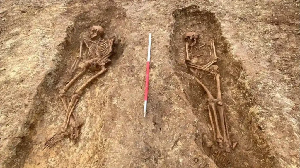 What Roman and Anglo Saxon discoveries have been made near Garforth