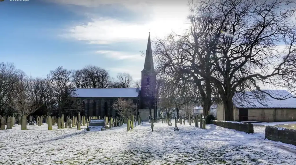 What heritage places can you explore during a winter afternoon in Horsforth