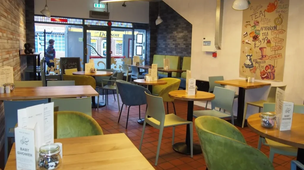 What makes Garforth a good place for a leisurely brunch